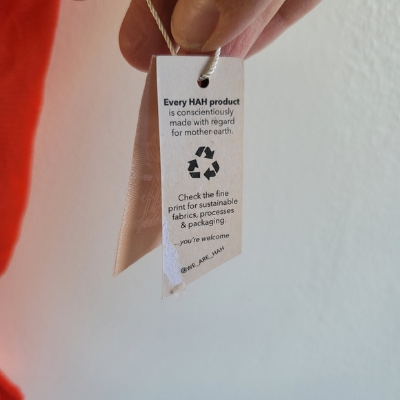 We Are HAH (Revolve), Cheap And Cheerful Bodysuit, Blood Orange Red, Size Small - Picture 12 of 14